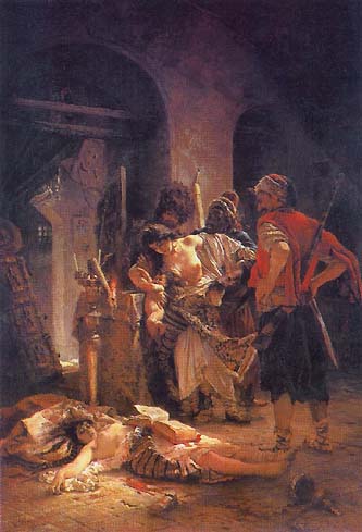 К. Маковский. Болгарские мученицы. 1877